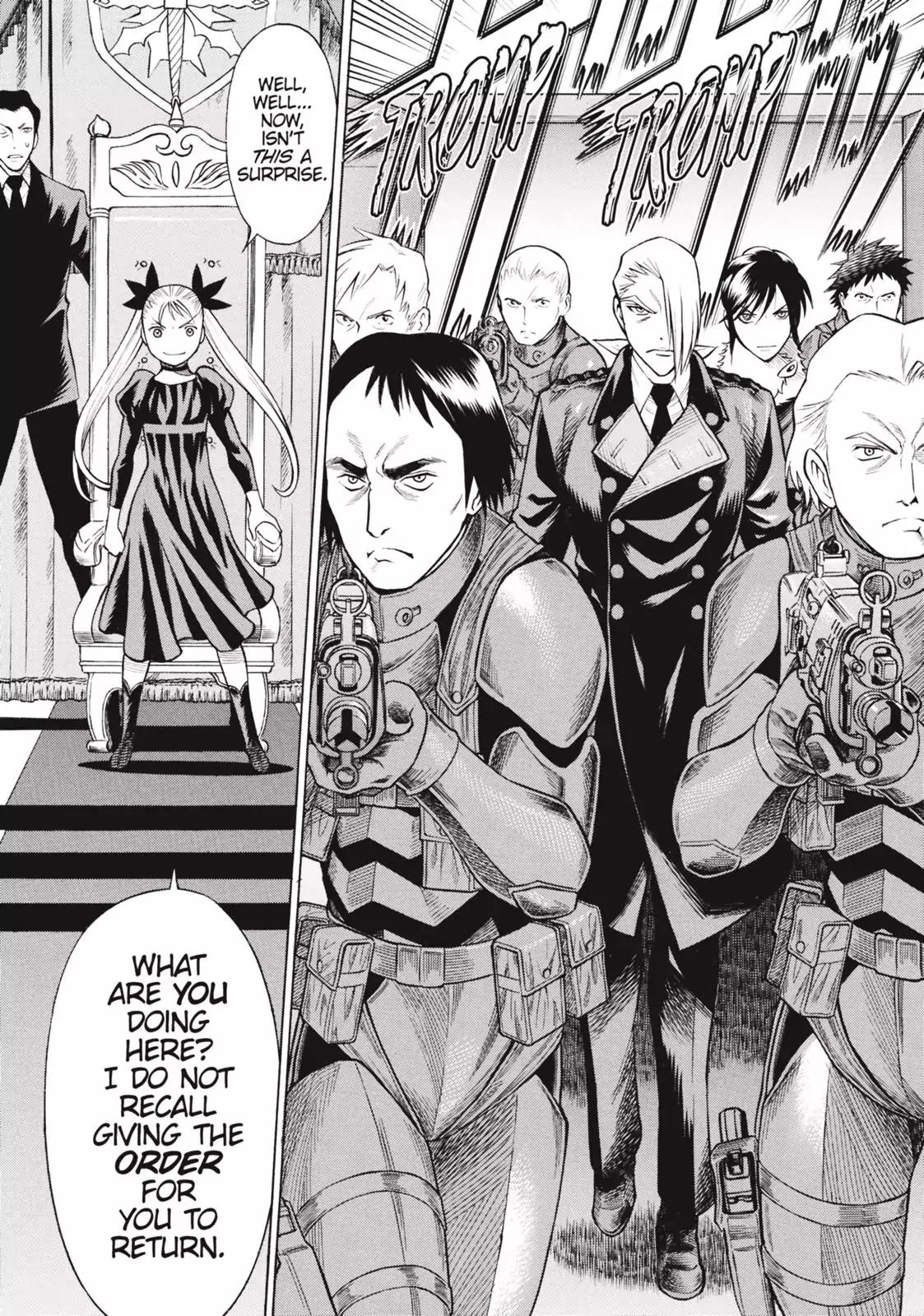 Dance in the Vampire Bund Chapter 63 page 18 - Chapter 63: Runaway Squad