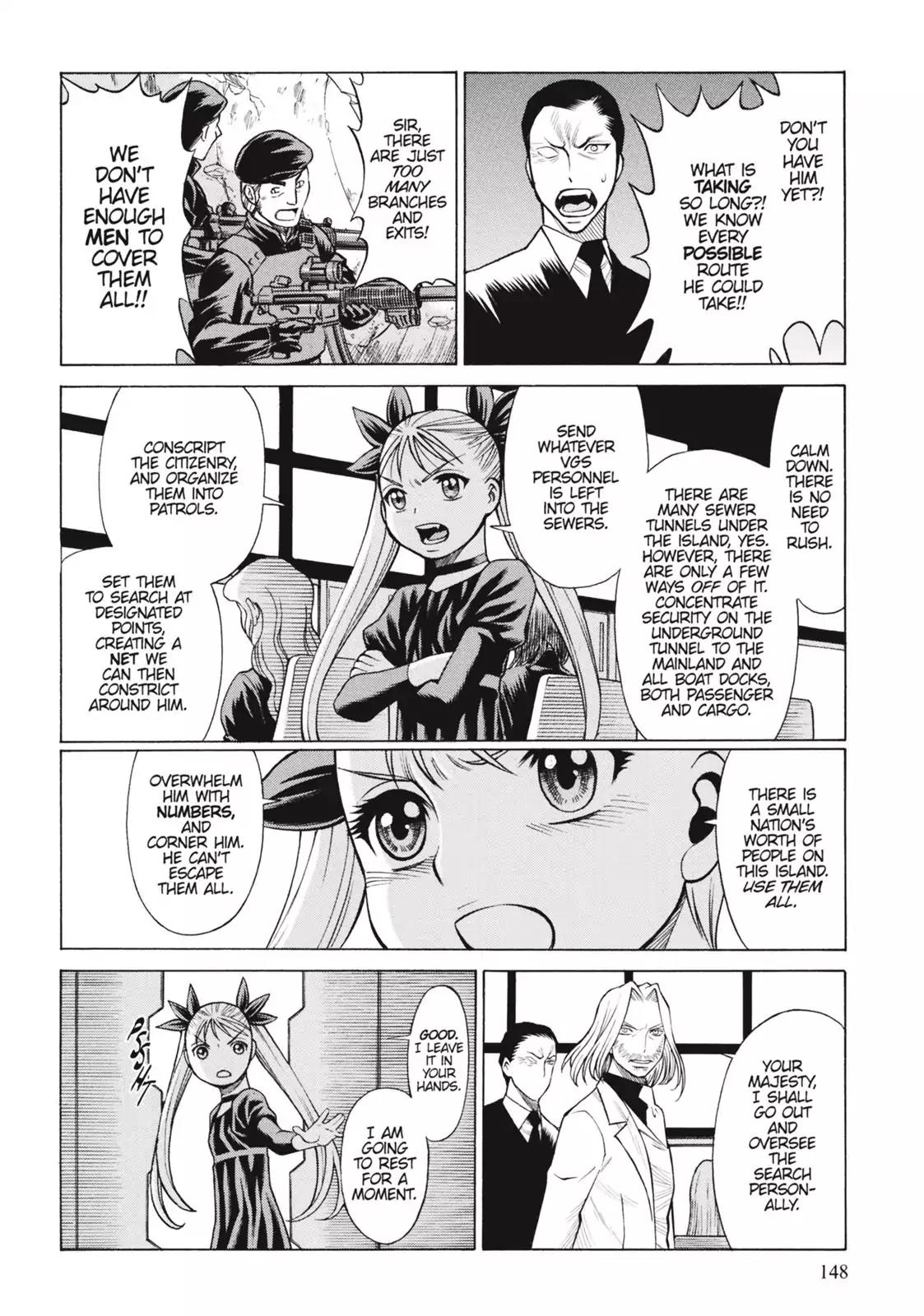 Dance in the Vampire Bund Chapter 64 page 22 - Chapter 64: Exit through the Vampire Bund