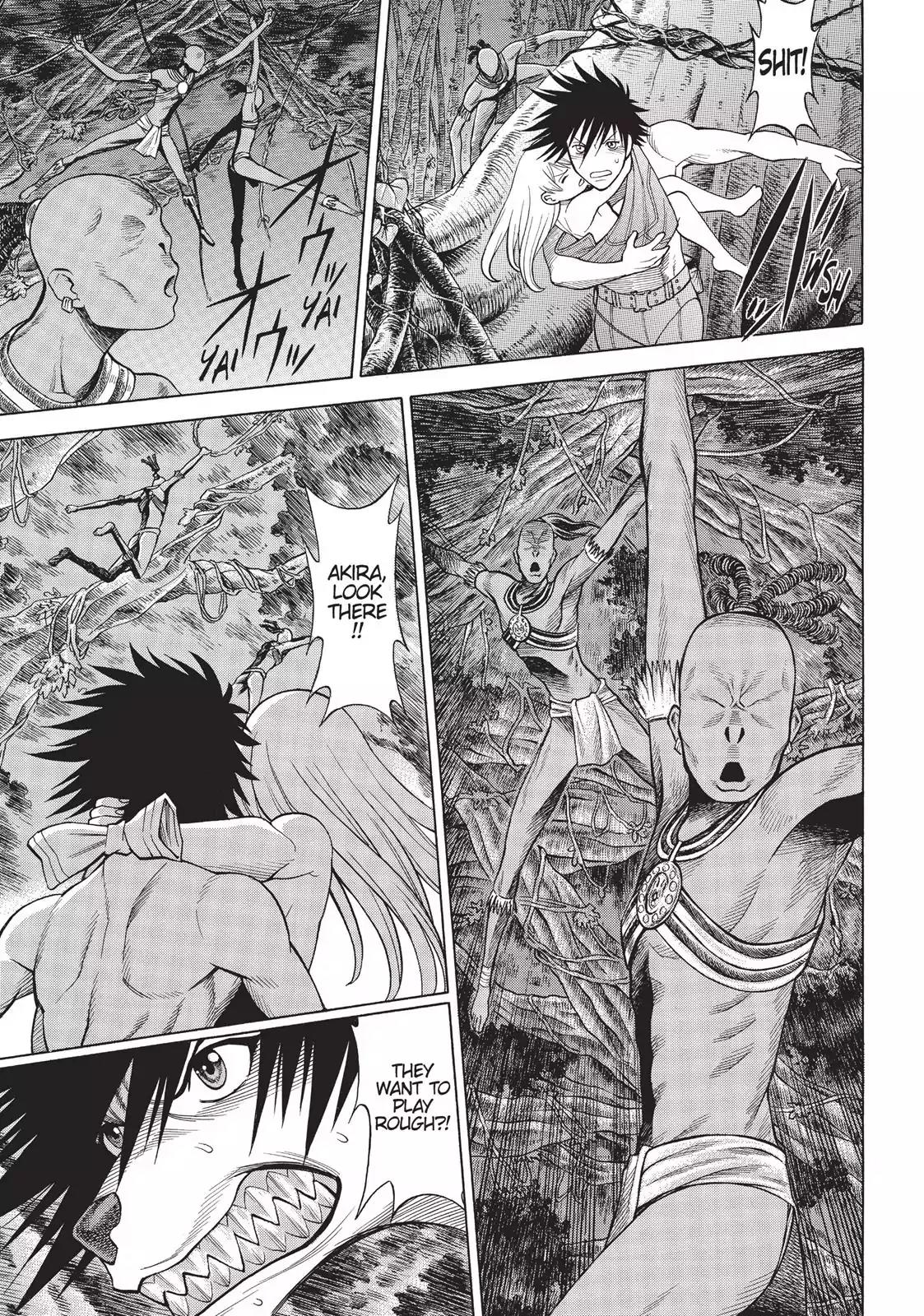 Dance in the Vampire Bund Chapter 69 page 13 - Chapter 69: Escape From the Tiger's Lair