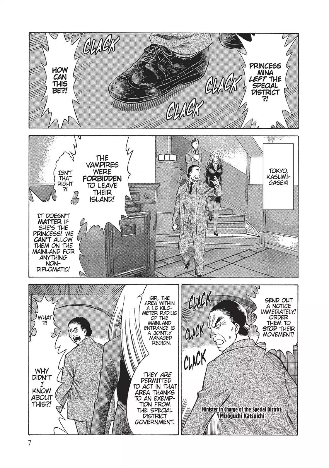 Dance in the Vampire Bund Chapter 7 page 7 - Chapter 7: To a New Battlefield