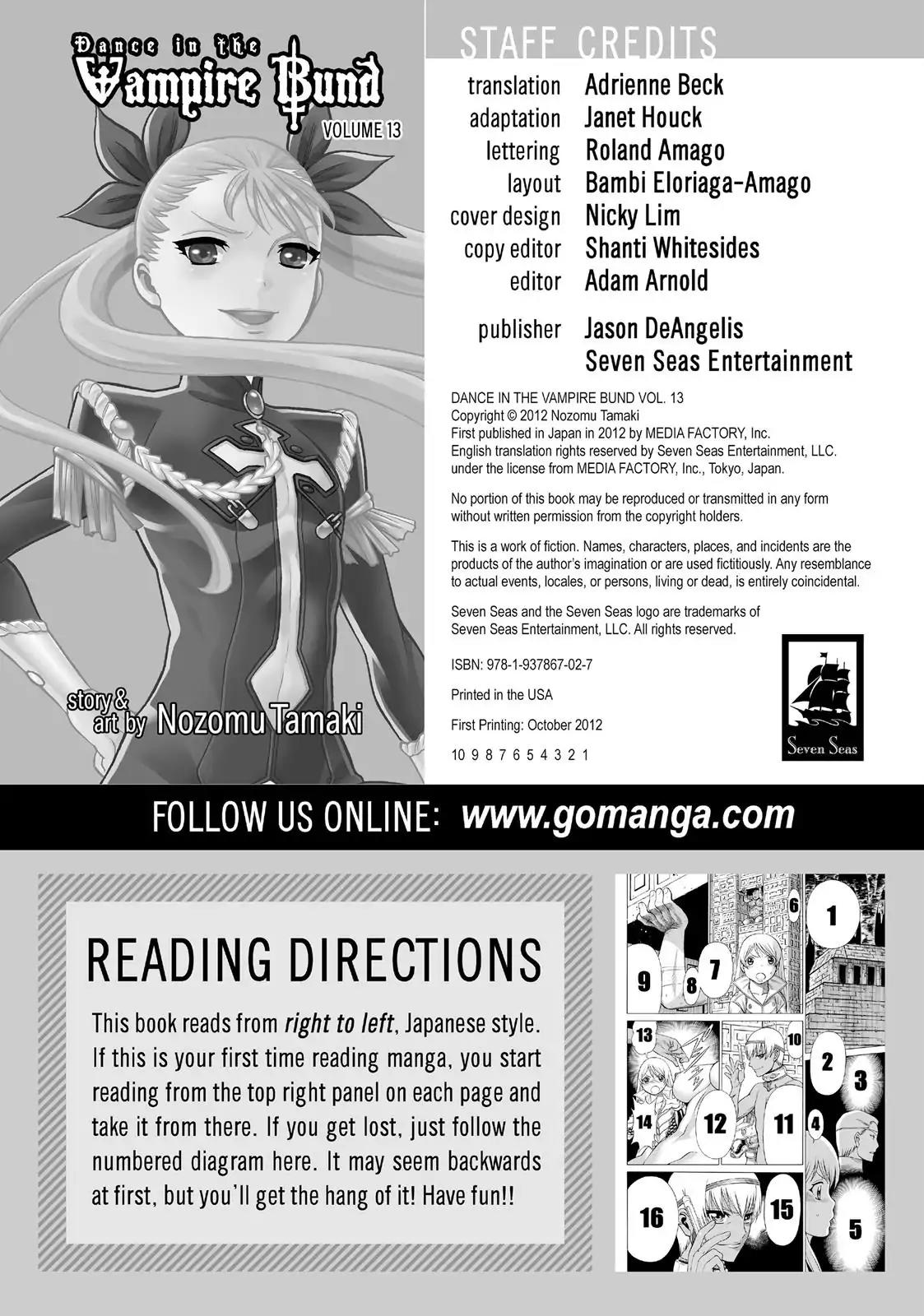 Dance in the Vampire Bund Chapter 71 page 3 - Chapter 71: Call for Awakening