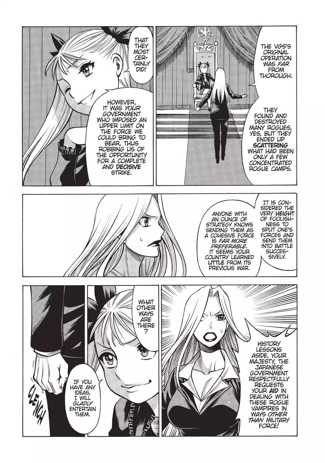 Dance in the Vampire Bund Chapter 73 page 14 - Chapter 73: Contagion
