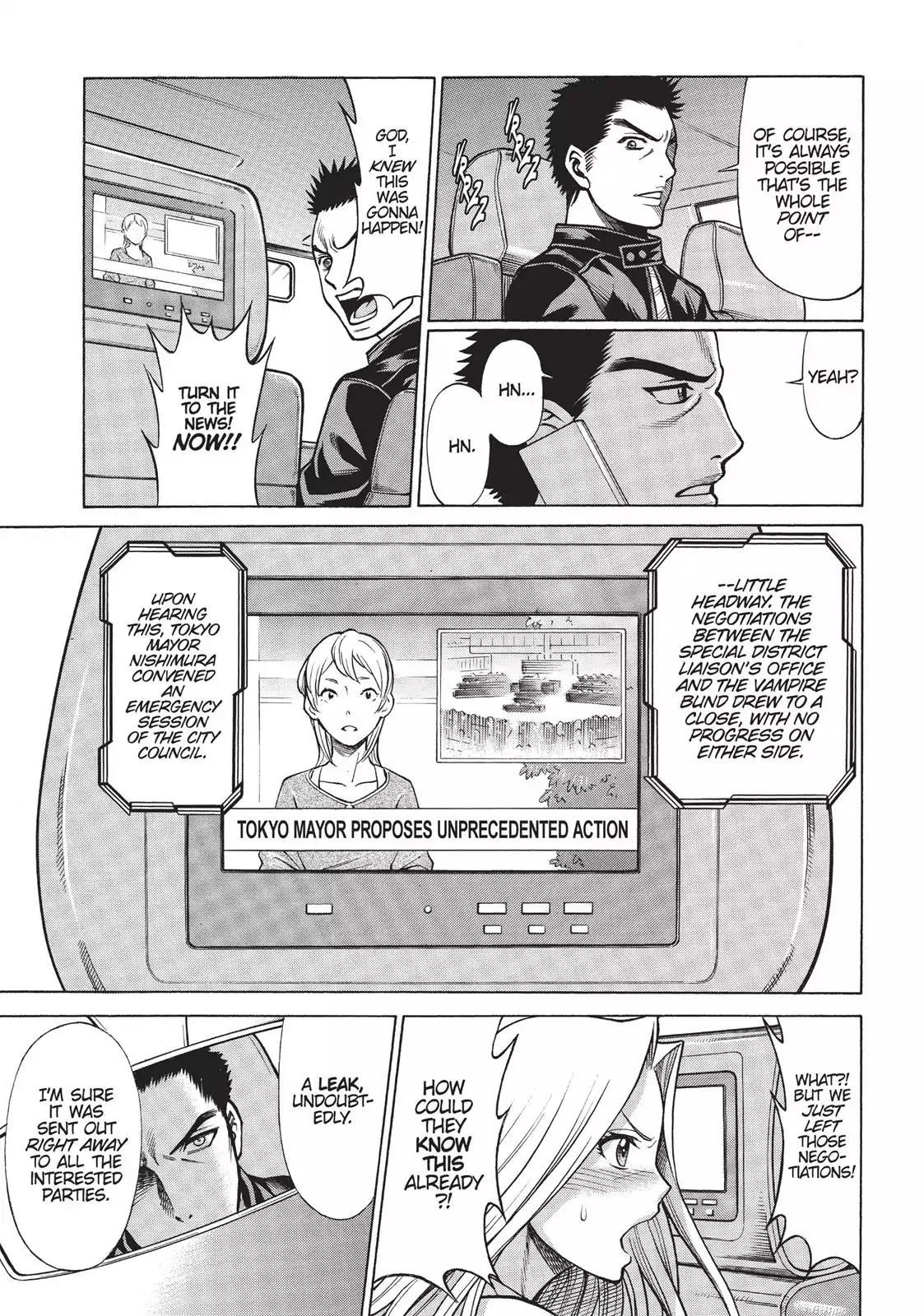Dance in the Vampire Bund Chapter 73 page 22 - Chapter 73: Contagion