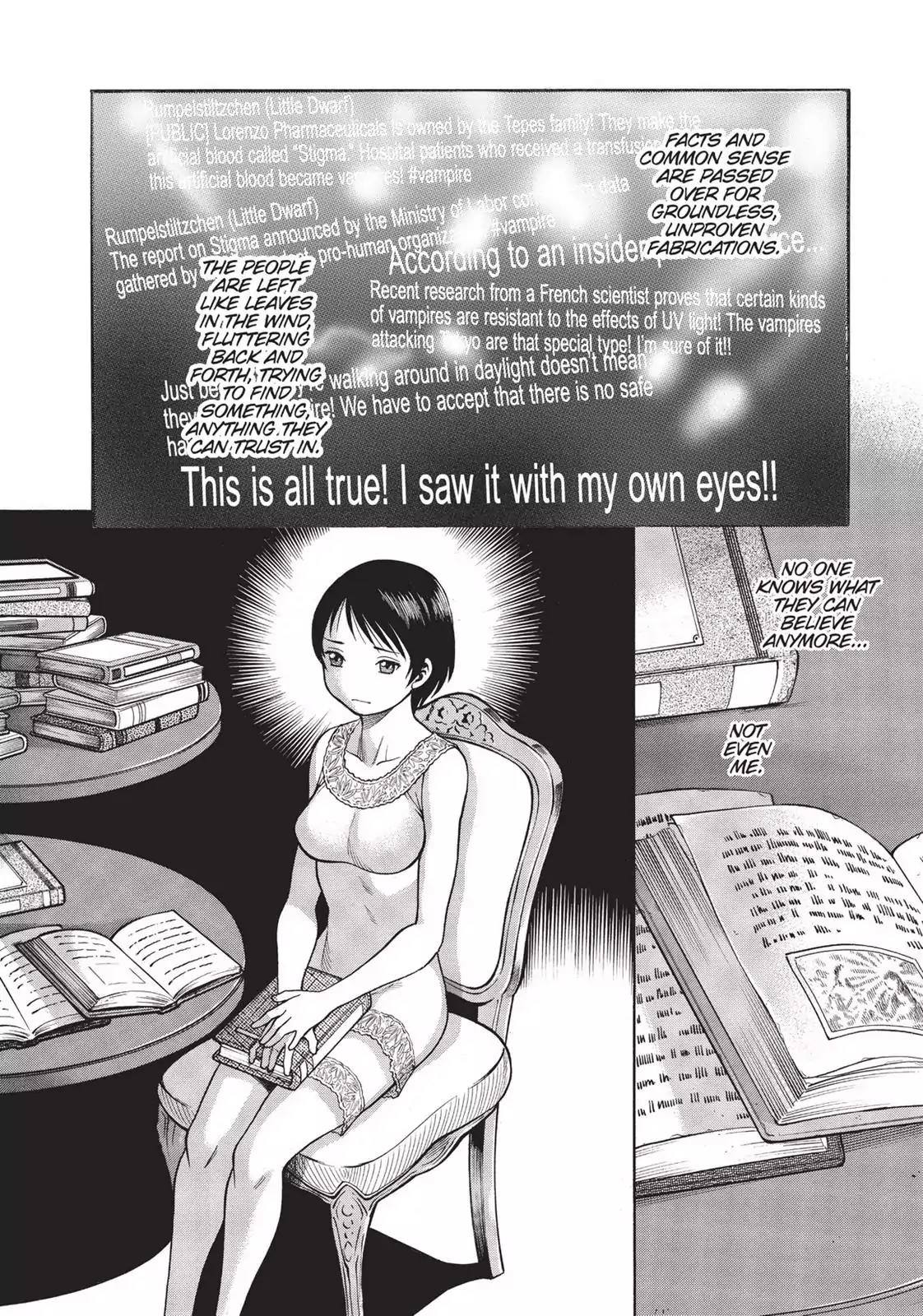 Dance in the Vampire Bund Chapter 77 page 8 - Chapter 77: As a Human