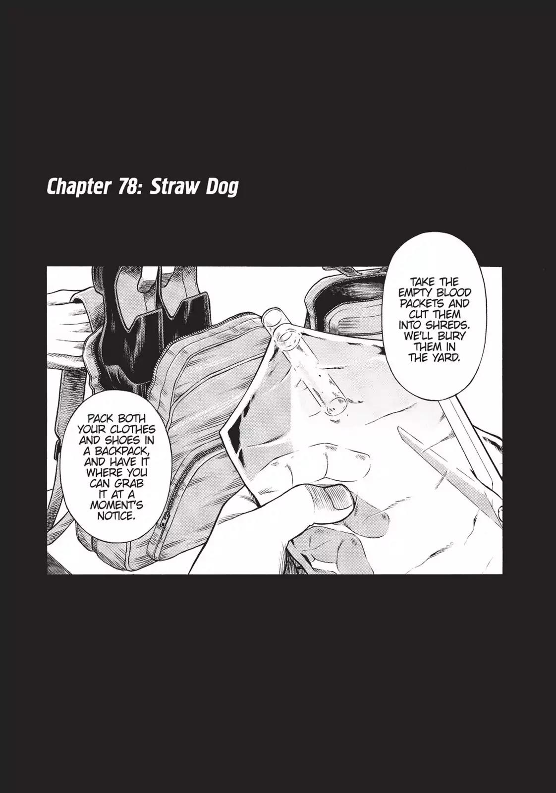 Dance in the Vampire Bund Chapter 78 page 1 - Chapter 78: Straw Dog