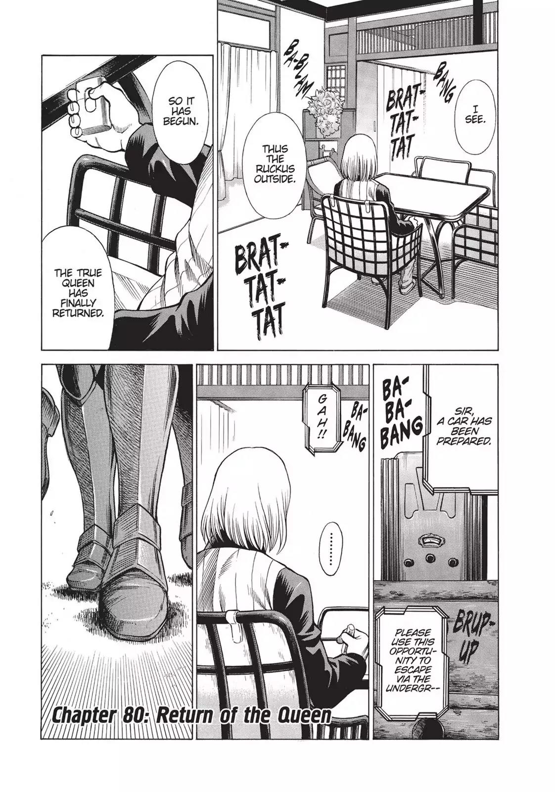 Dance in the Vampire Bund Chapter 80 page 1 - Chapter 80: Return of the Queen