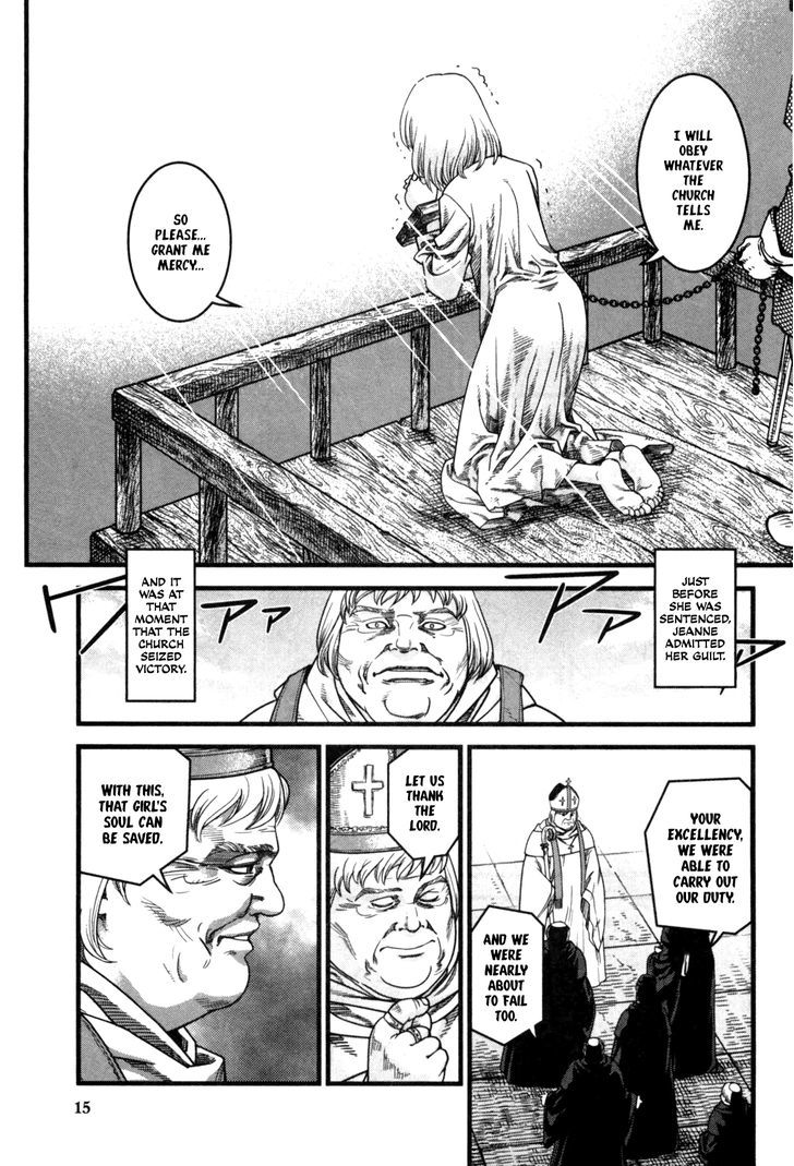 Dance Macabre - Seiyou Ankoku Shoushi Chapter 1 page 17 - Chapter 1 : The Trial and Execution of Jeanne d'Arc - Part One