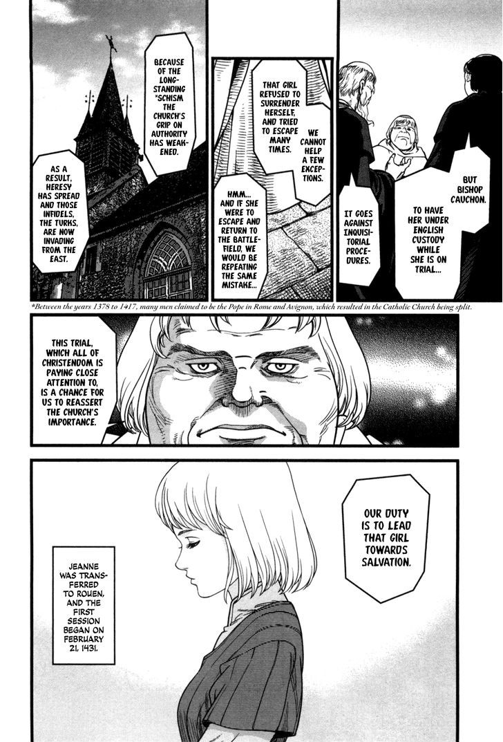Dance Macabre - Seiyou Ankoku Shoushi Chapter 1 page 8 - Chapter 1 : The Trial and Execution of Jeanne d'Arc - Part One