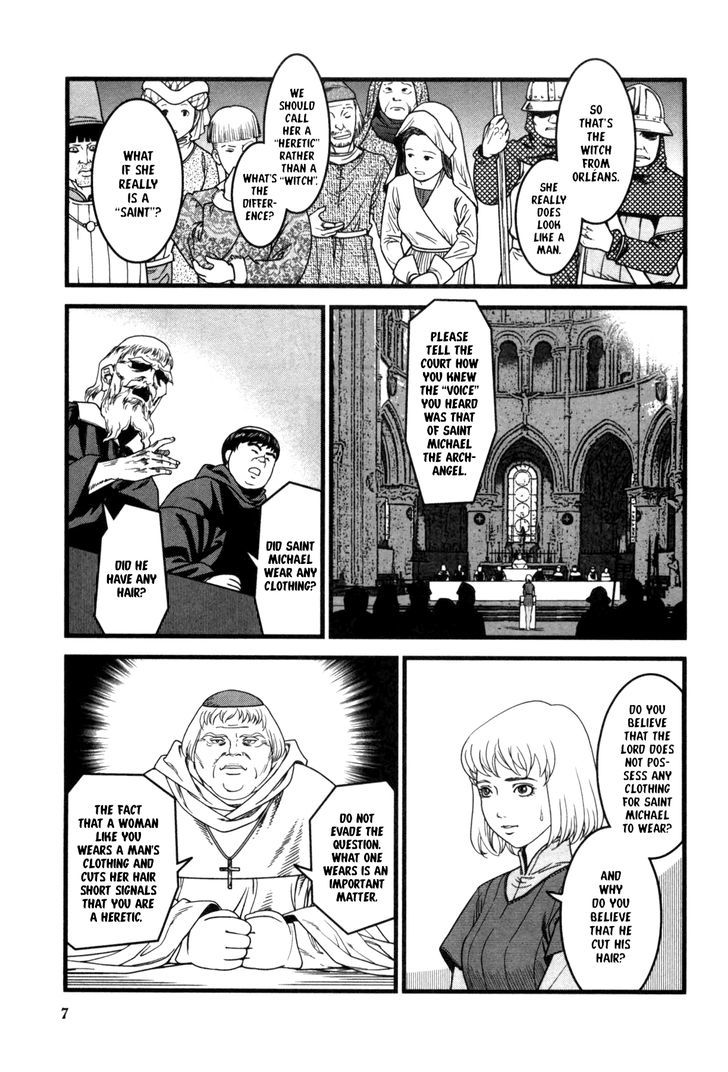 Dance Macabre - Seiyou Ankoku Shoushi Chapter 1 page 9 - Chapter 1 : The Trial and Execution of Jeanne d'Arc - Part One