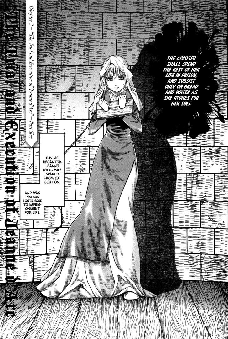 Dance Macabre - Seiyou Ankoku Shoushi Chapter 2 page 1 - Chapter 2 : The Trial and Execution of Jeanne d'Arc - Part Two