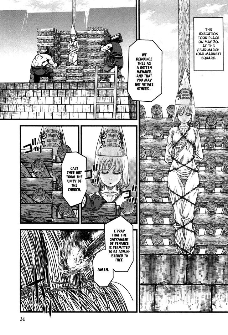 Dance Macabre - Seiyou Ankoku Shoushi Chapter 2 page 13 - Chapter 2 : The Trial and Execution of Jeanne d'Arc - Part Two