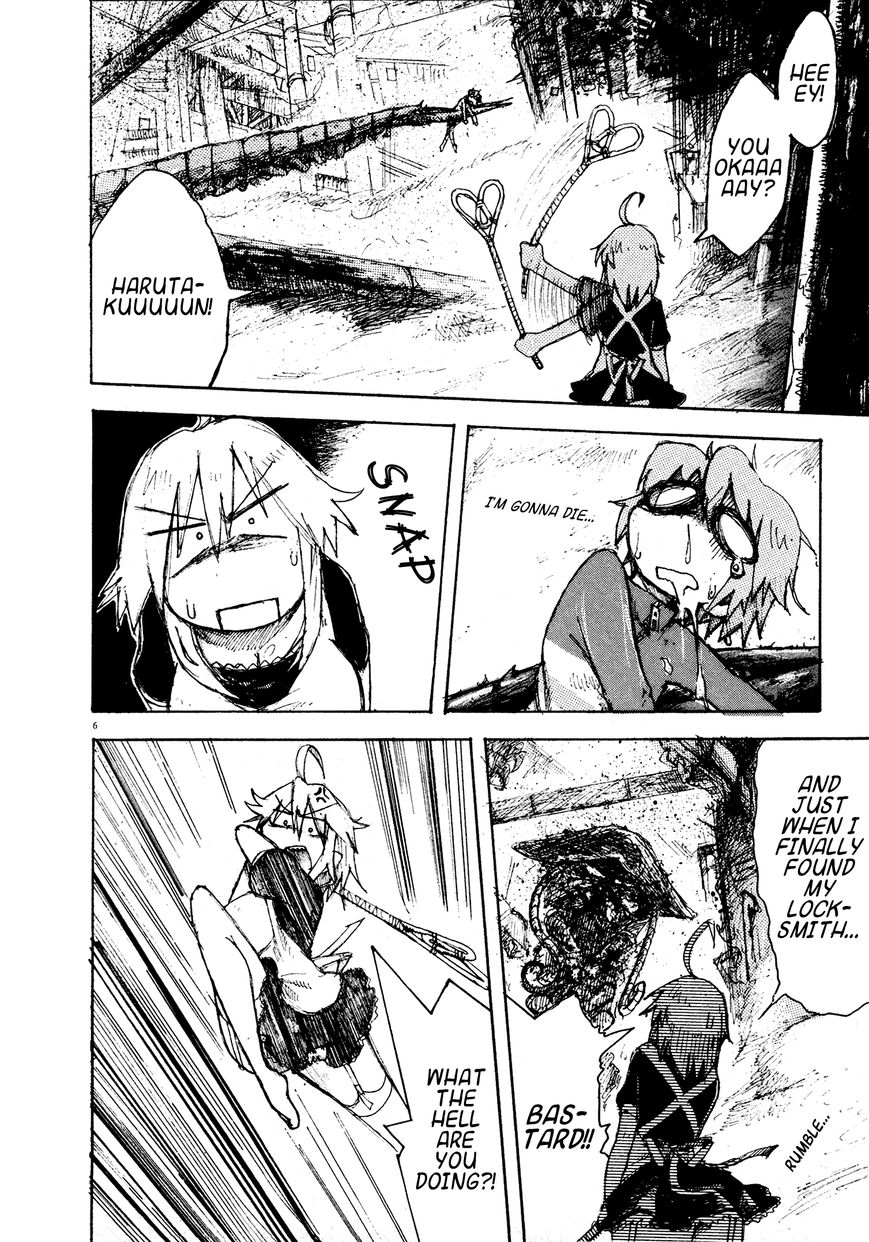 Danchi Majo Chapter 2 page 8 - Chapter 2 : The Last Agony and The Secret of the Keyhole