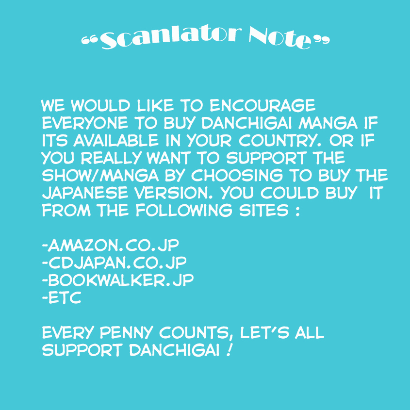 Danchigai Chapter 1.5 page 1 - Chapter 1.5 : Nakano Haruki