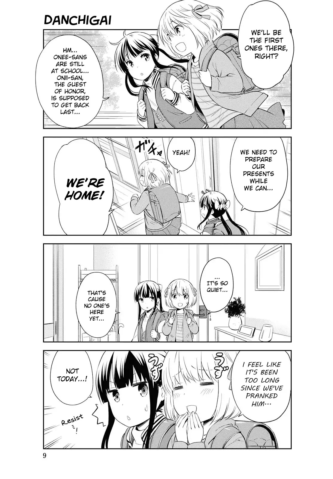 Danchigai Chapter 100 page 4 - Chapter 100