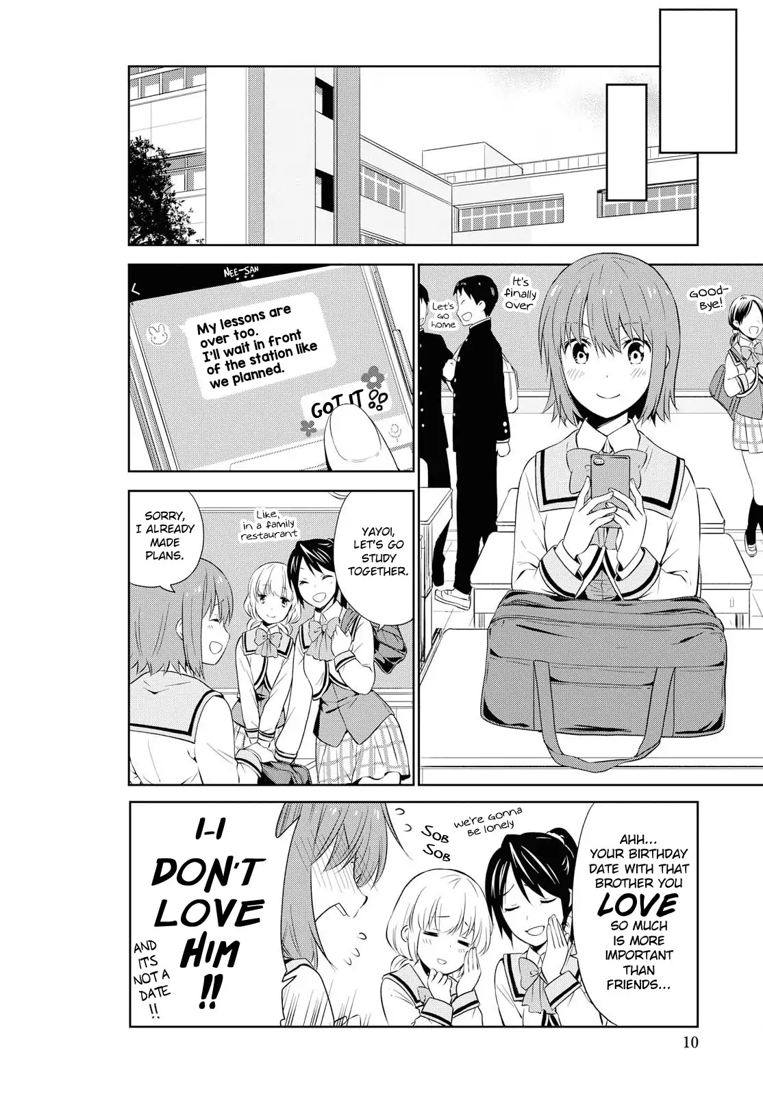 Danchigai Chapter 100 page 5 - Chapter 100
