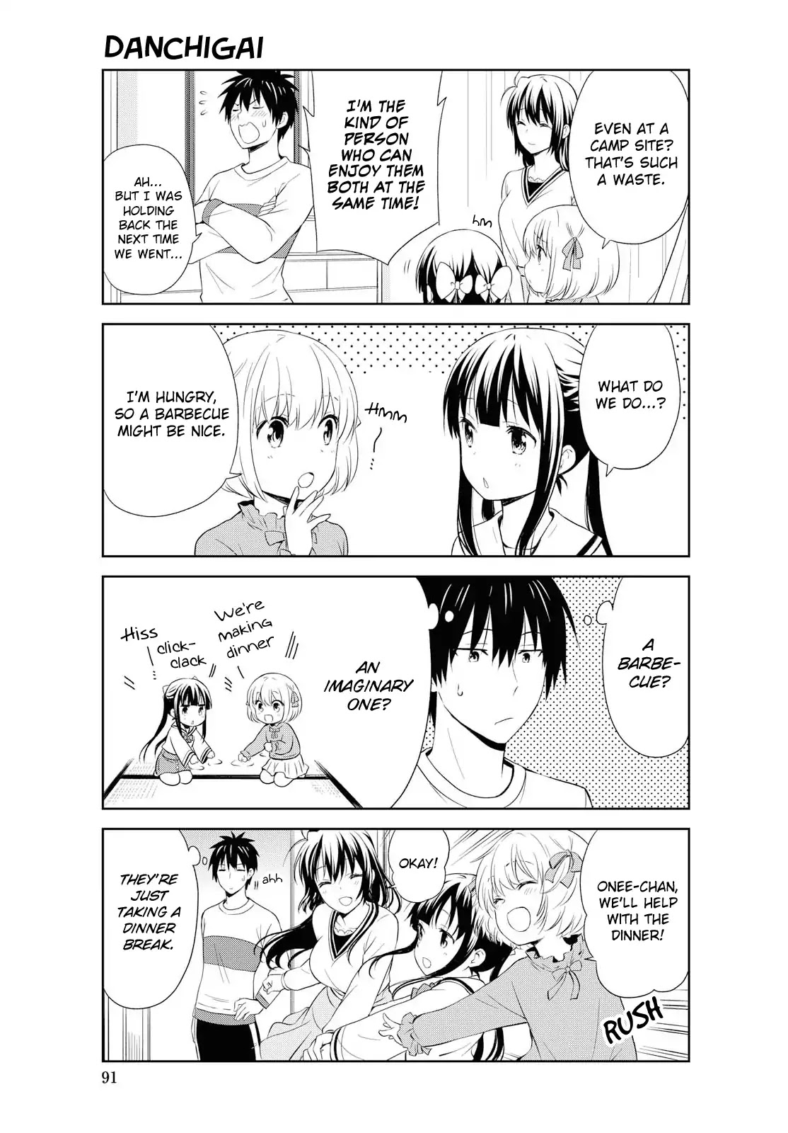Danchigai Chapter 101 page 7 - Chapter 101