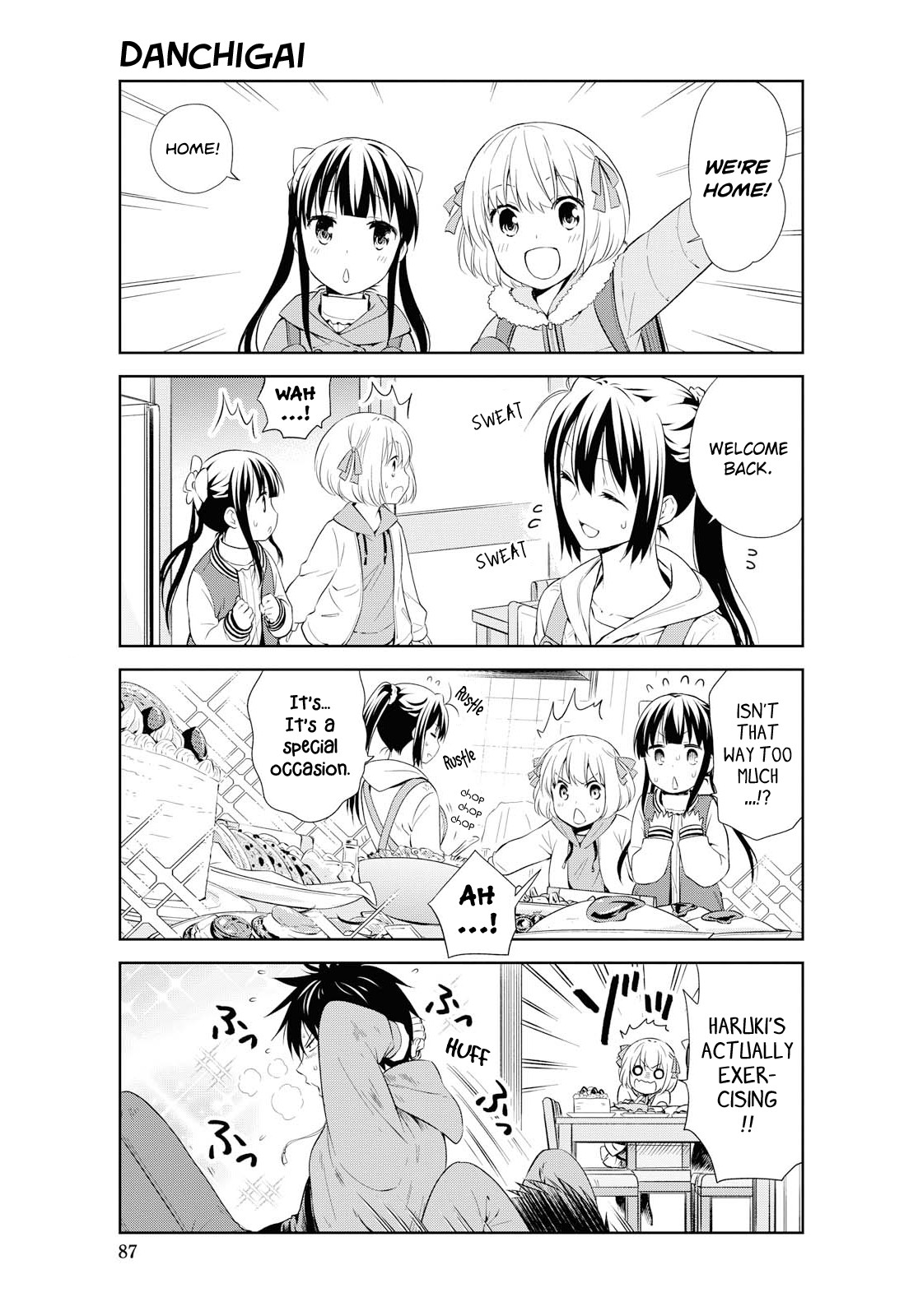 Danchigai Chapter 107 page 3 - Chapter 107