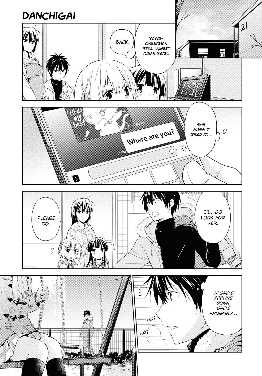 Danchigai Chapter 107 page 9 - Chapter 107