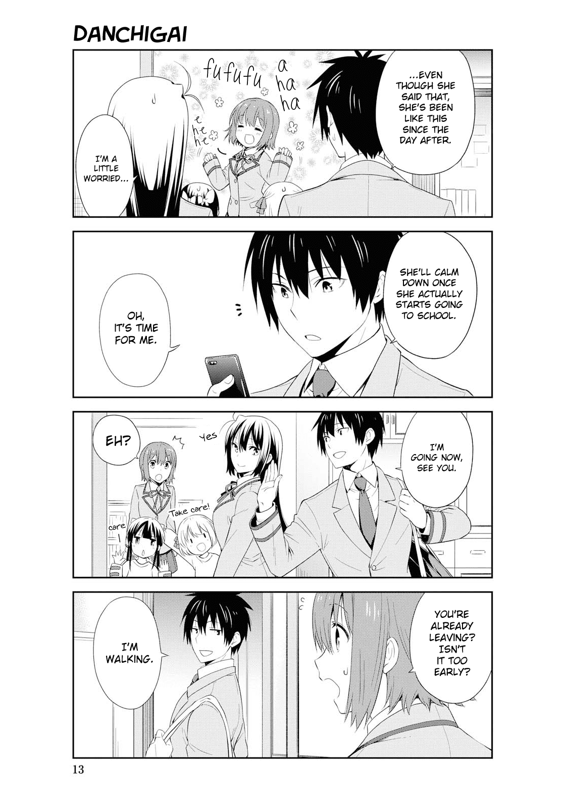 Danchigai Chapter 108 page 9 - Chapter 108