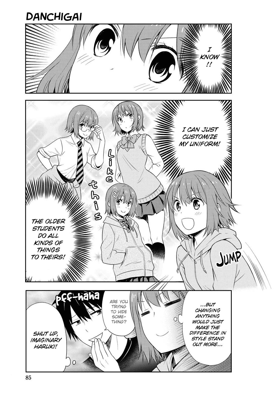 Danchigai Chapter 110 page 3 - Chapter 110