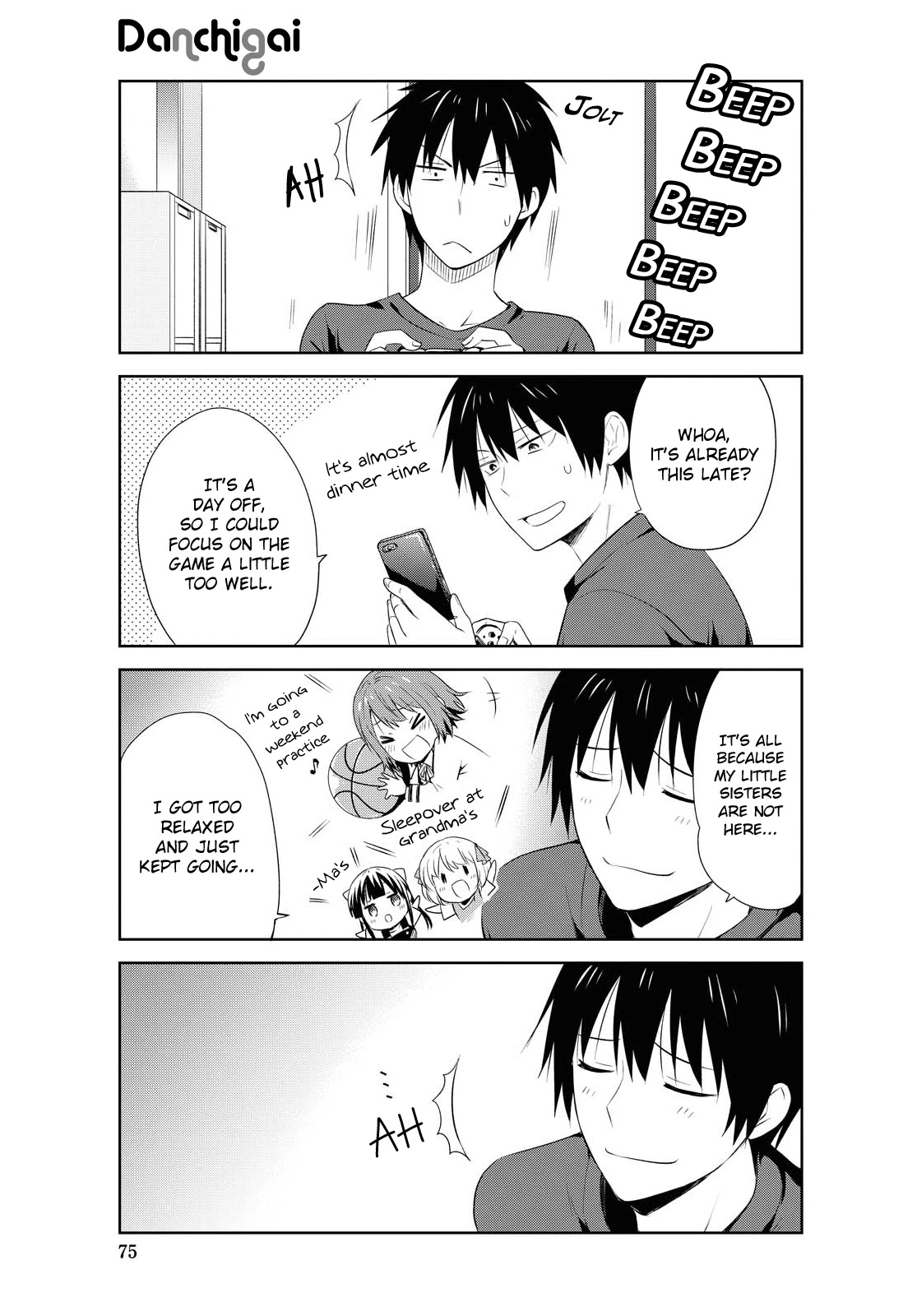 Danchigai Chapter 111 page 3 - Chapter 111
