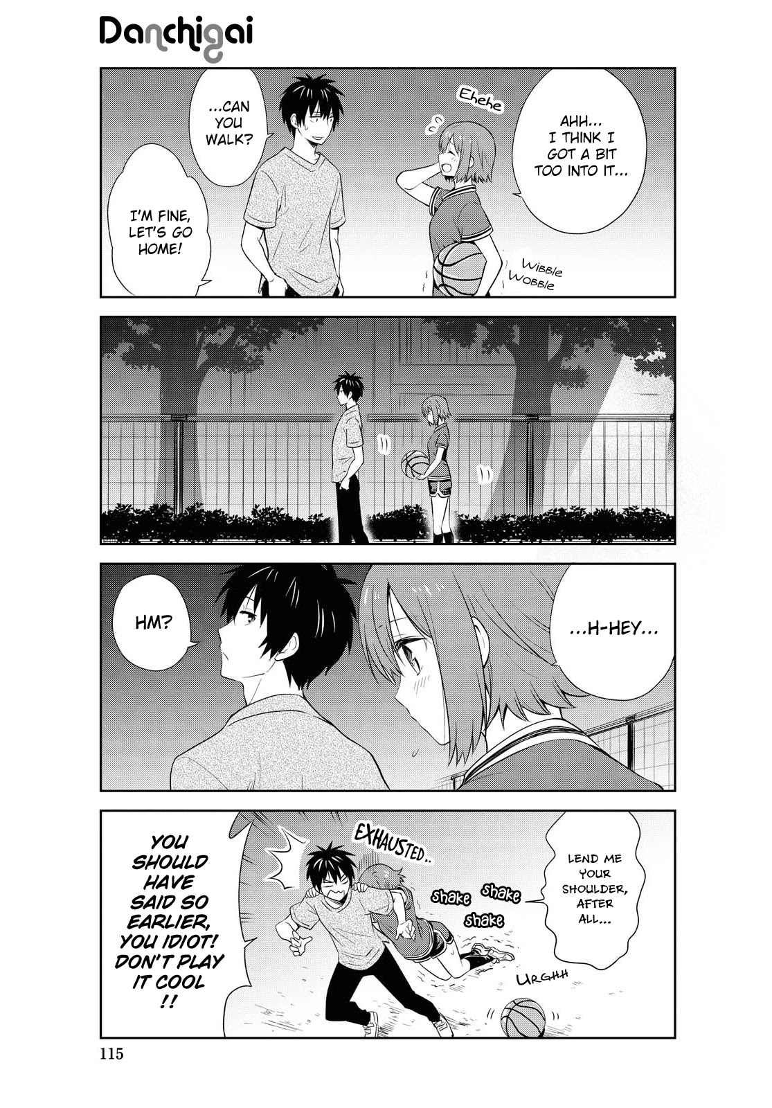 Danchigai Chapter 114 page 9 - Chapter 114