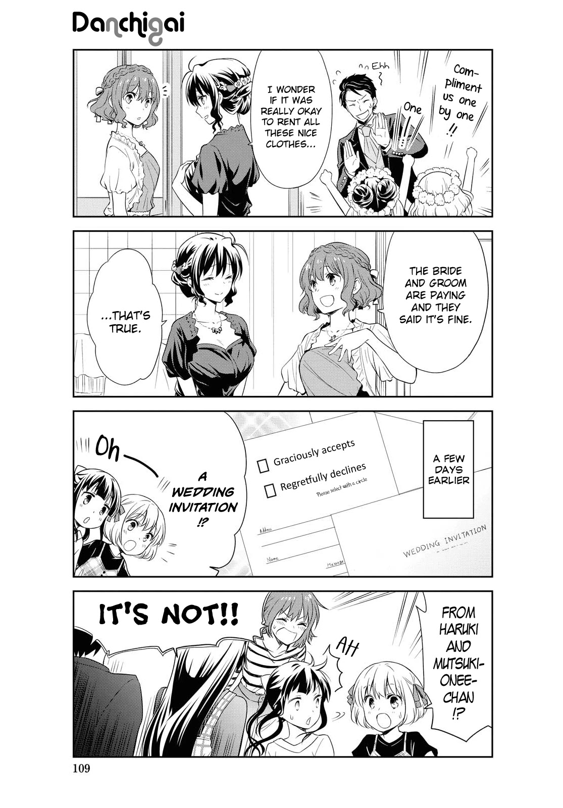 Danchigai Chapter 115 page 3 - Chapter 115