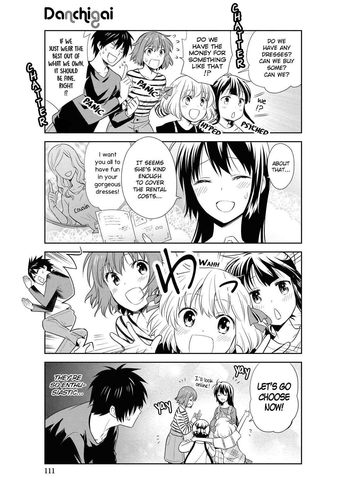 Danchigai Chapter 115 page 5 - Chapter 115