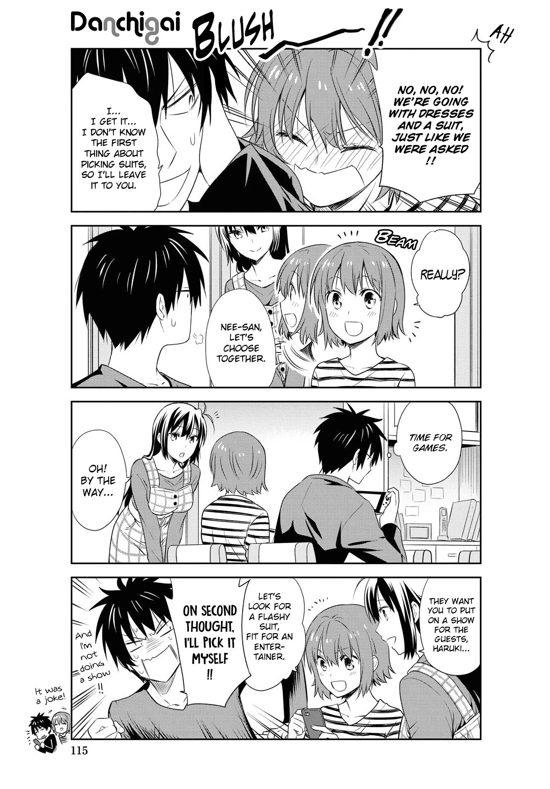 Danchigai Chapter 115 page 9 - Chapter 115