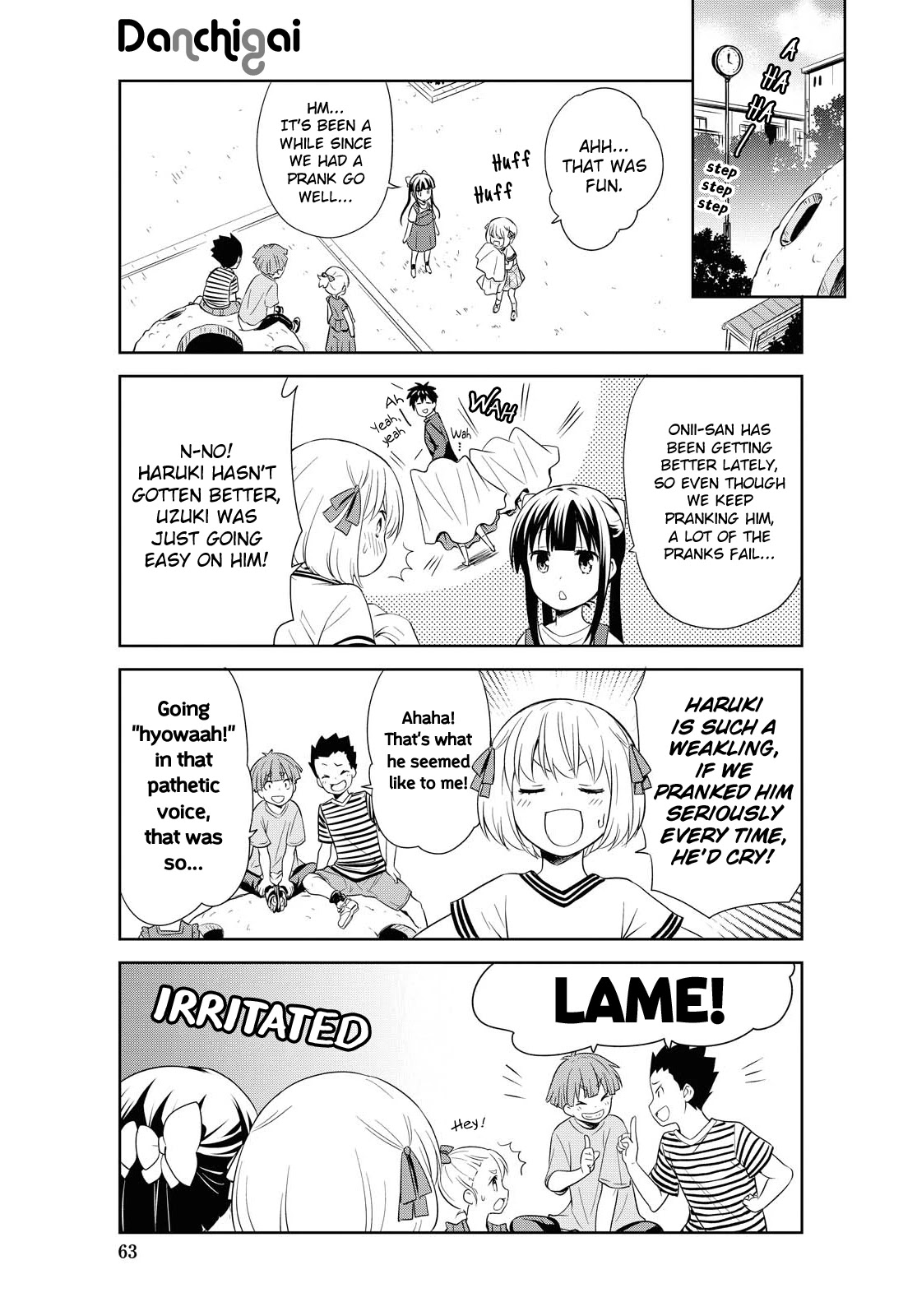 Danchigai Chapter 116 page 3 - Chapter 116