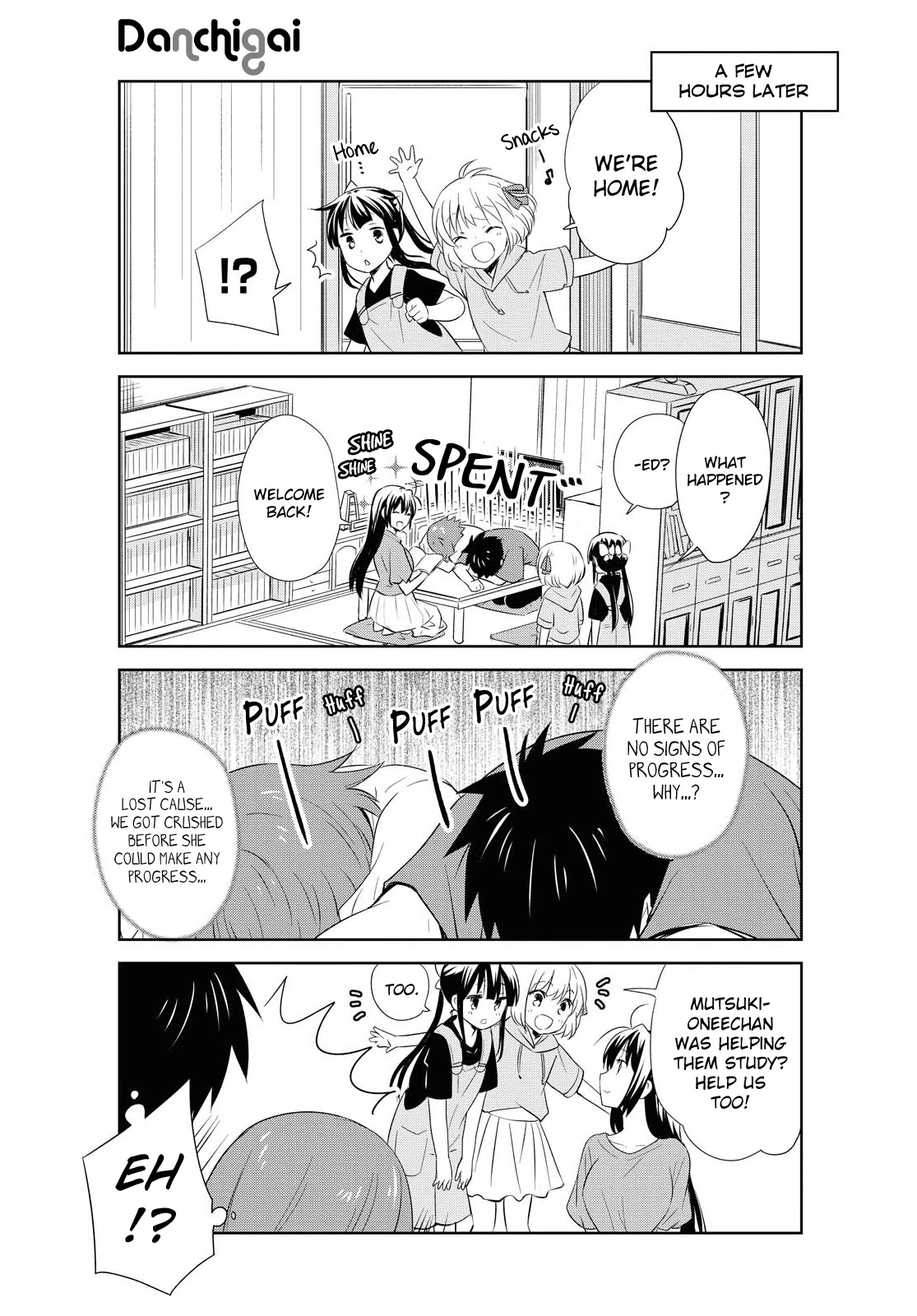 Danchigai Chapter 117 page 12 - Chapter 117