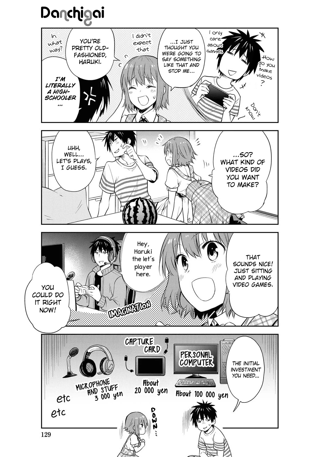Danchigai Chapter 119 page 5 - Chapter 119