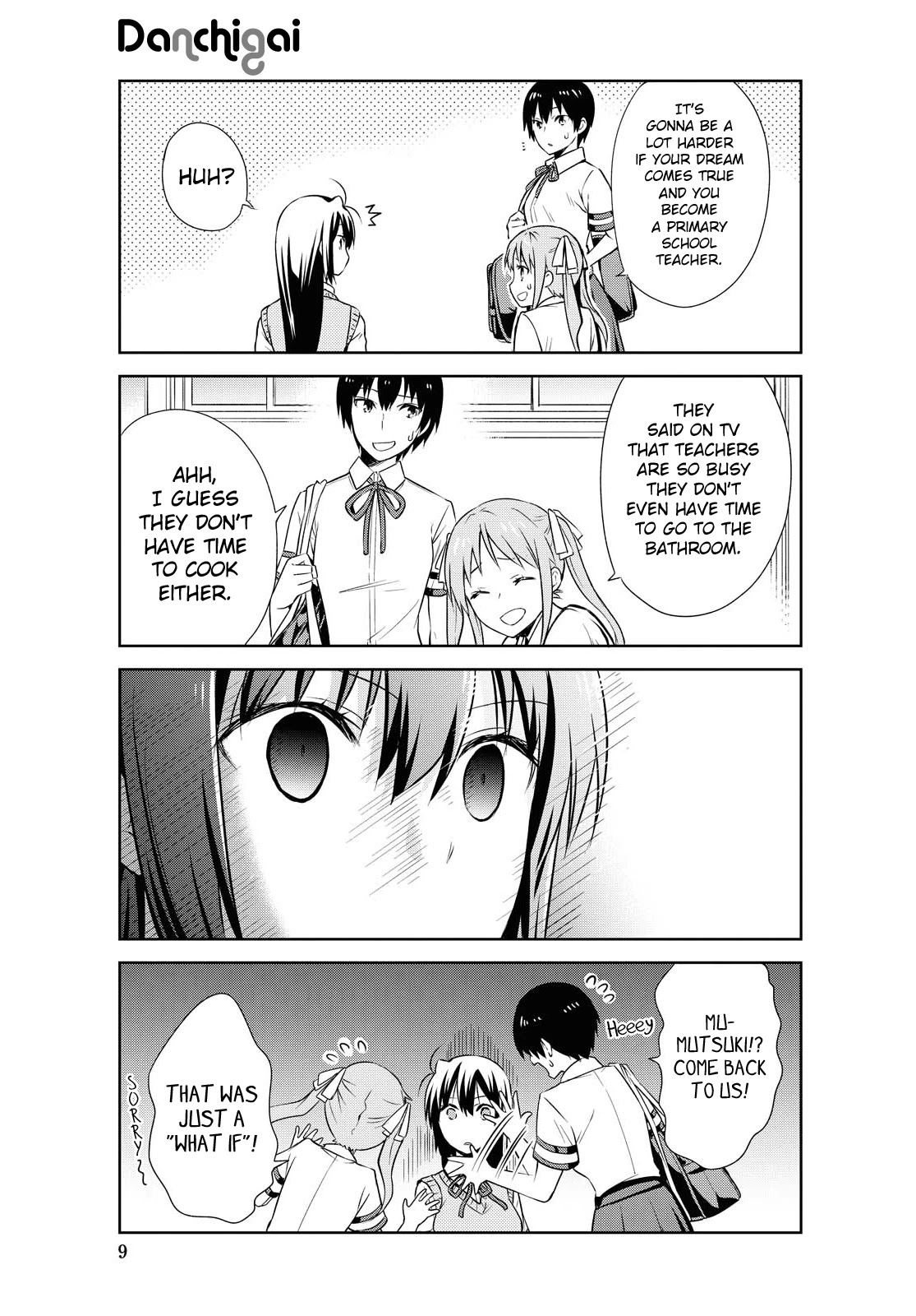 Danchigai Chapter 121 page 3 - Chapter 121