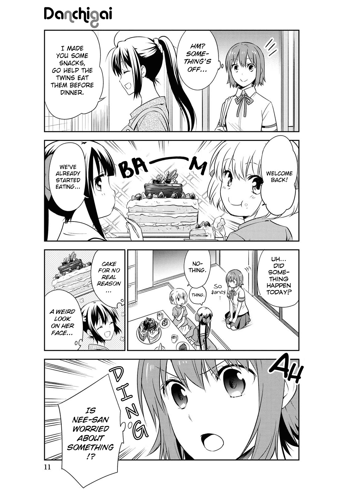 Danchigai Chapter 121 page 5 - Chapter 121