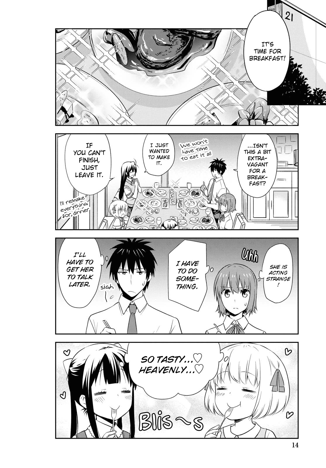 Danchigai Chapter 121 page 8 - Chapter 121