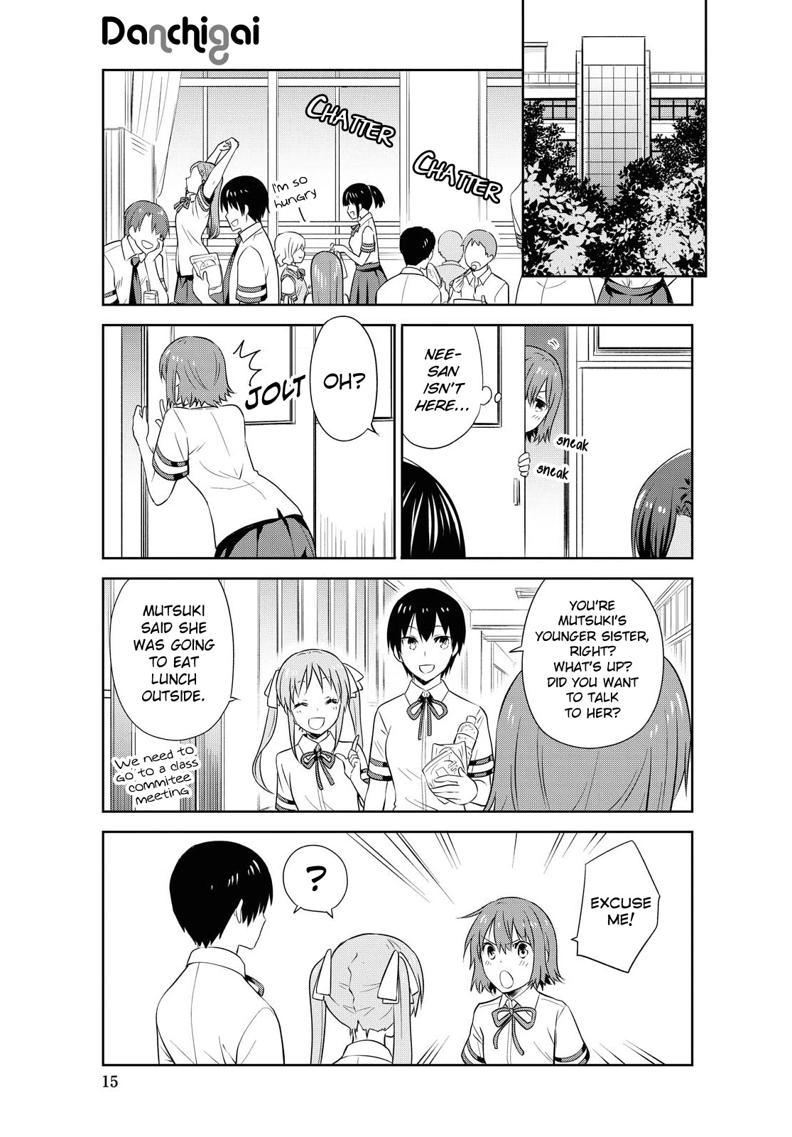 Danchigai Chapter 121 page 9 - Chapter 121