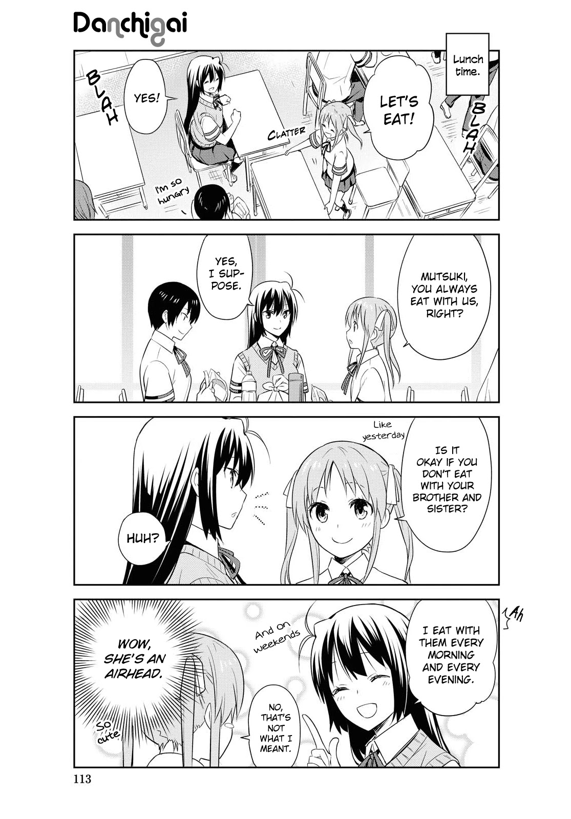 Danchigai Chapter 122 page 5 - Chapter 122