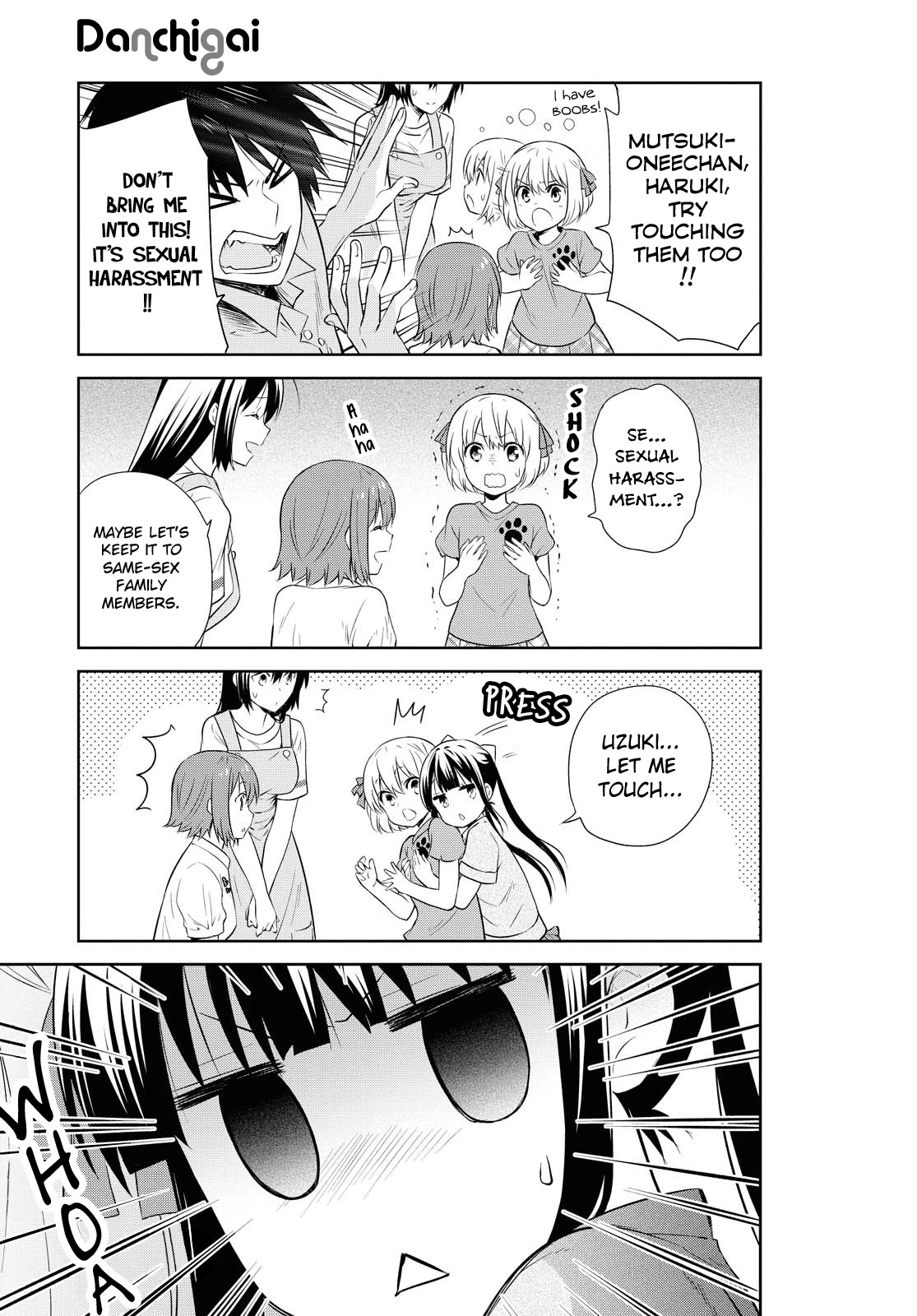 Danchigai Chapter 124 page 3 - Chapter 124
