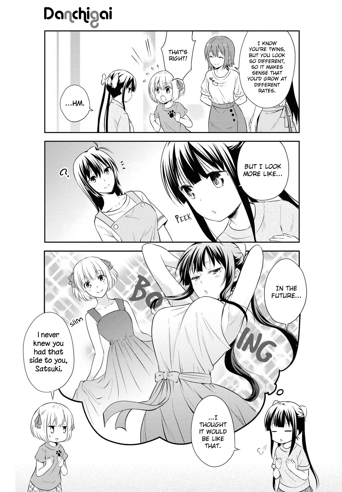 Danchigai Chapter 124 page 5 - Chapter 124