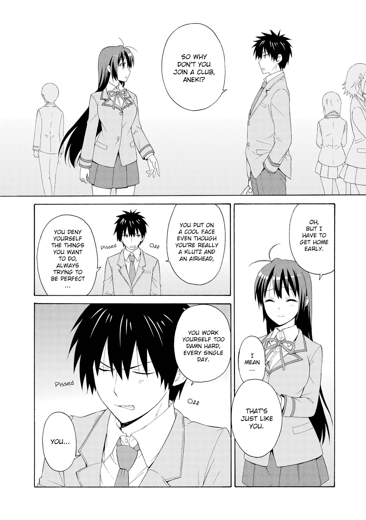 Danchigai Chapter 13.5 page 18 - Chapter 13.5: Special Extra