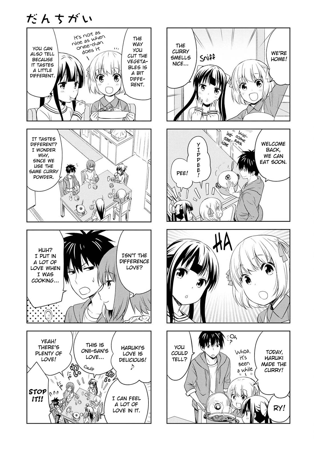 Danchigai Chapter 87 page 5 - Chapter 87
