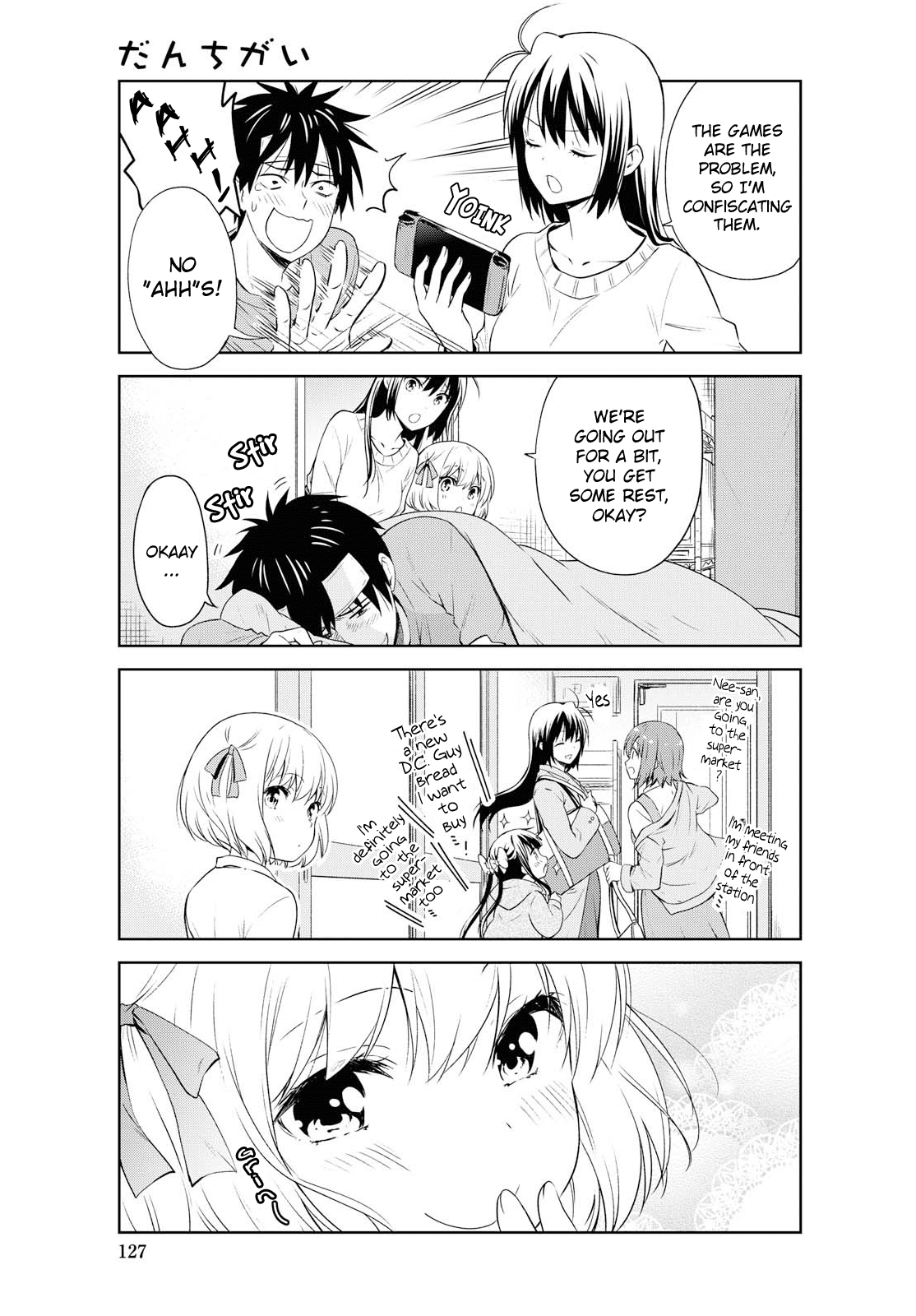 Danchigai Chapter 93 page 3 - Chapter 93
