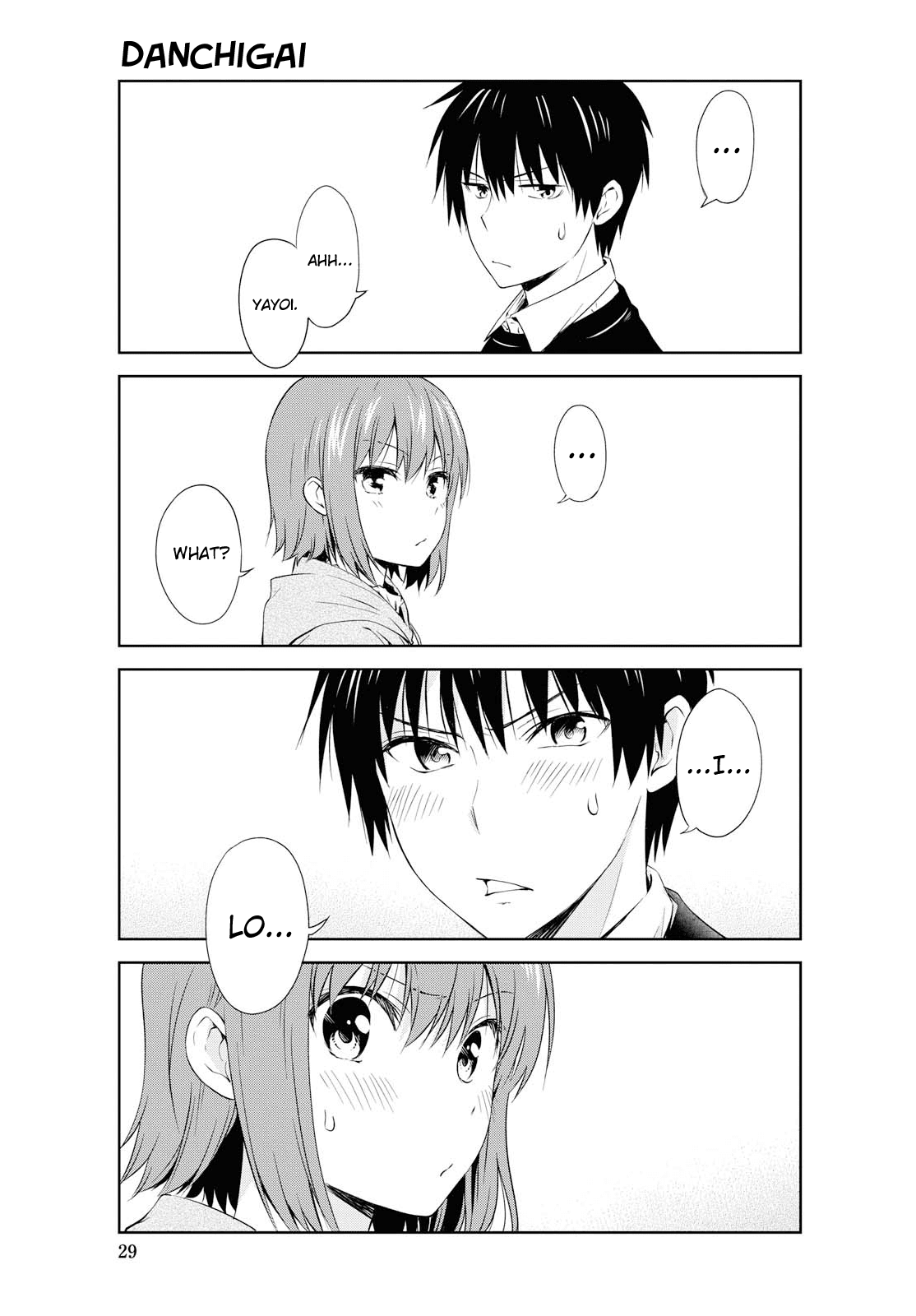Danchigai Chapter 94 page 12 - Chapter 94