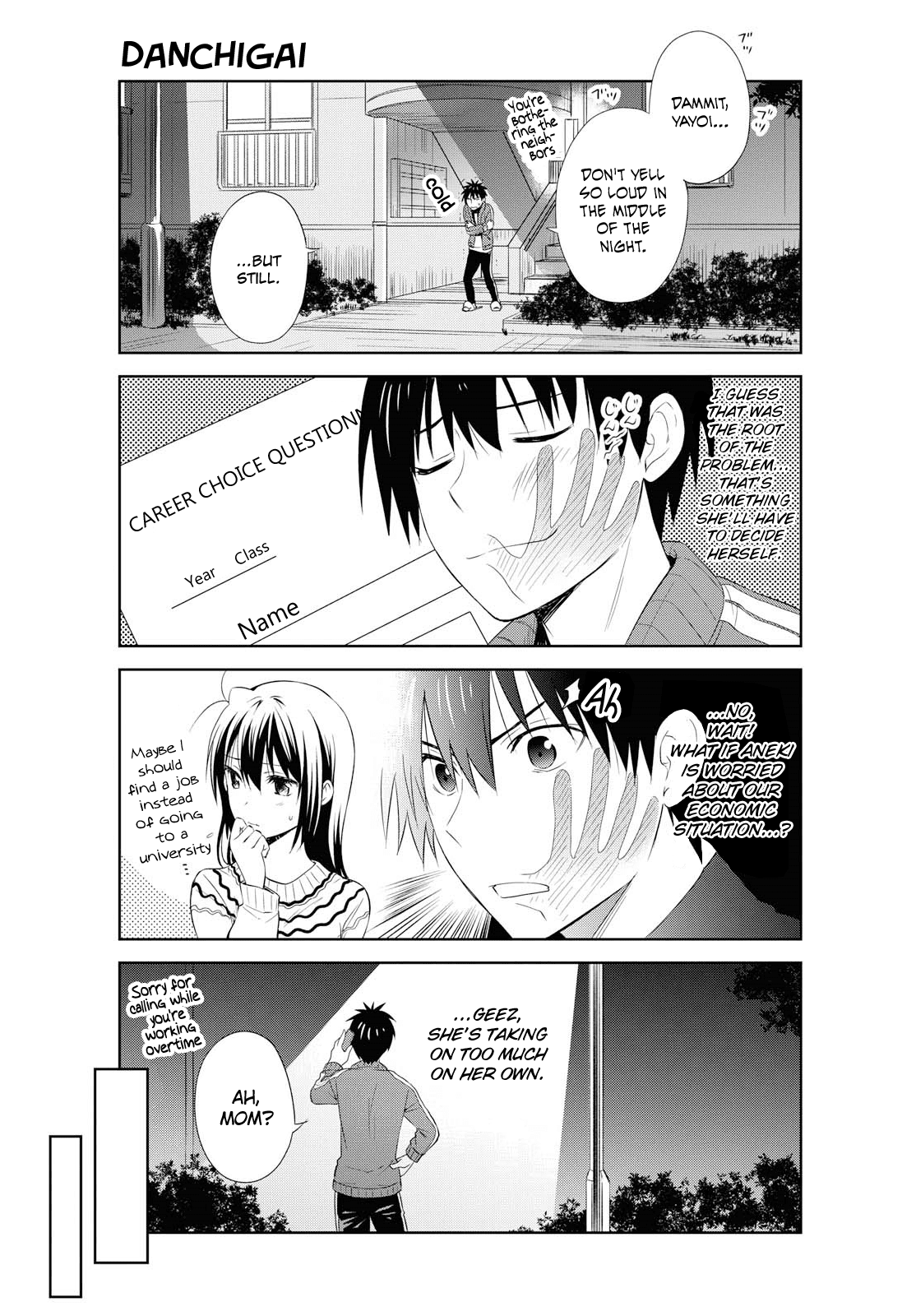 Danchigai Chapter 95 page 13 - Chapter 95