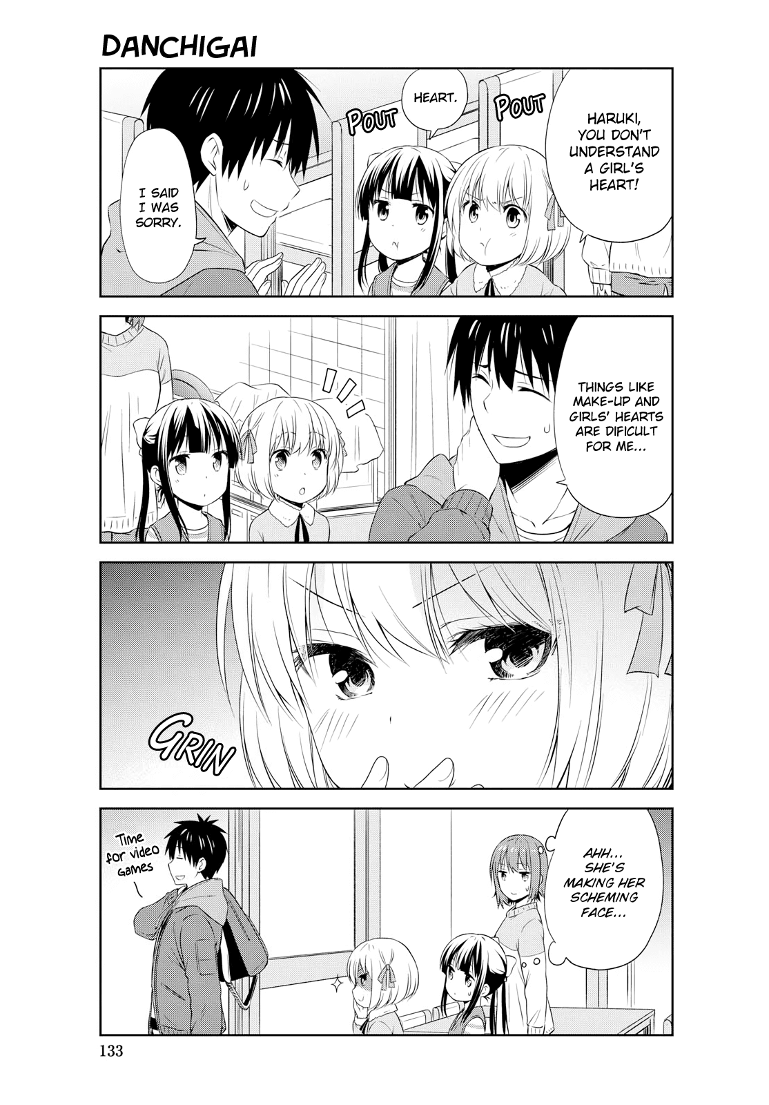 Danchigai Chapter 96 page 13 - Chapter 96