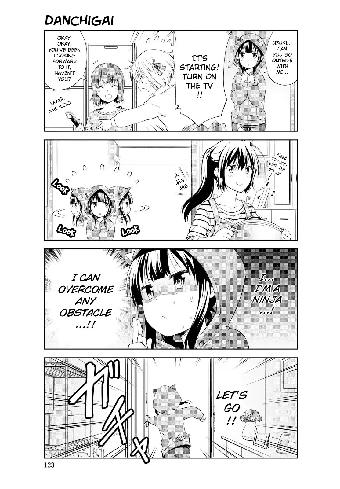 Danchigai Chapter 98 page 3 - Chapter 98
