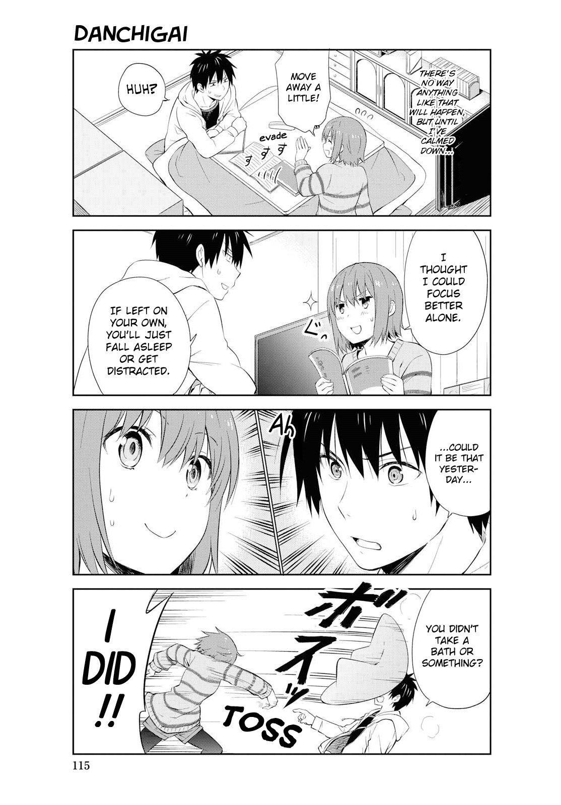 Danchigai Chapter 99 page 5 - Chapter 99
