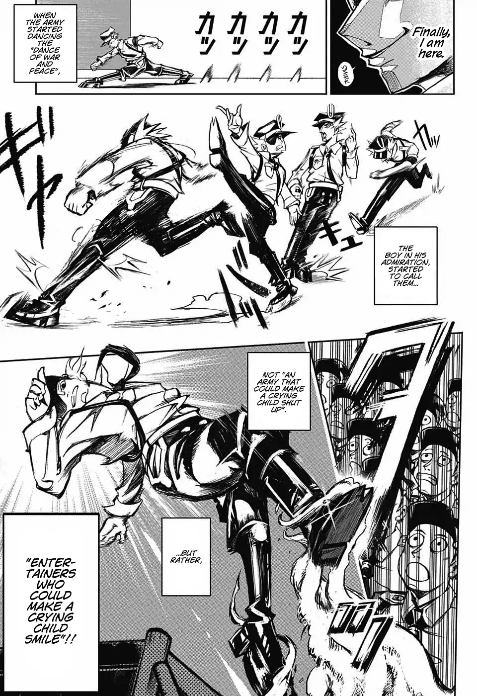 Dancing Heihou Hehou Chapter 0 page 4 - Chapter 0: Oneshot