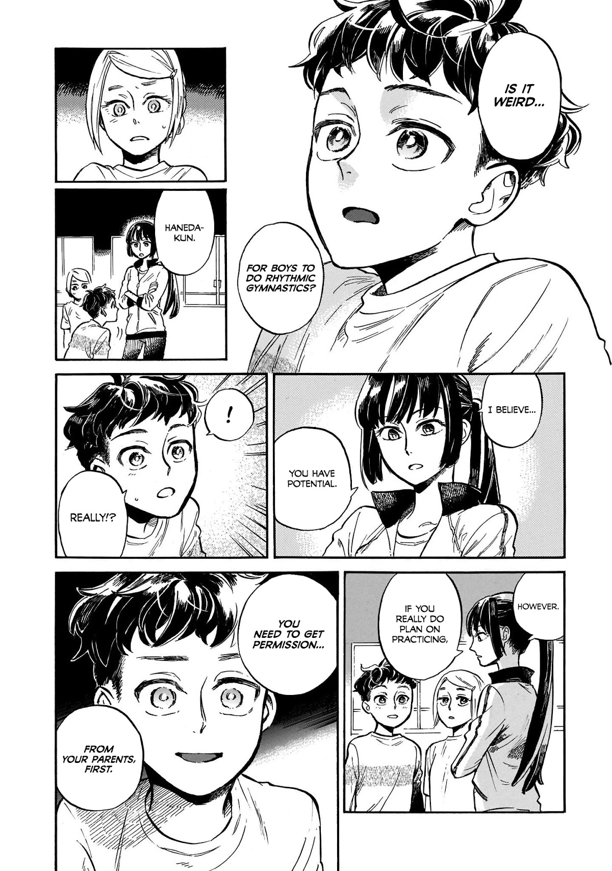 Dancing in the Evening Lull With My Ribbon Chapter 2 page 9 - Chapter 2: What I Want to Do