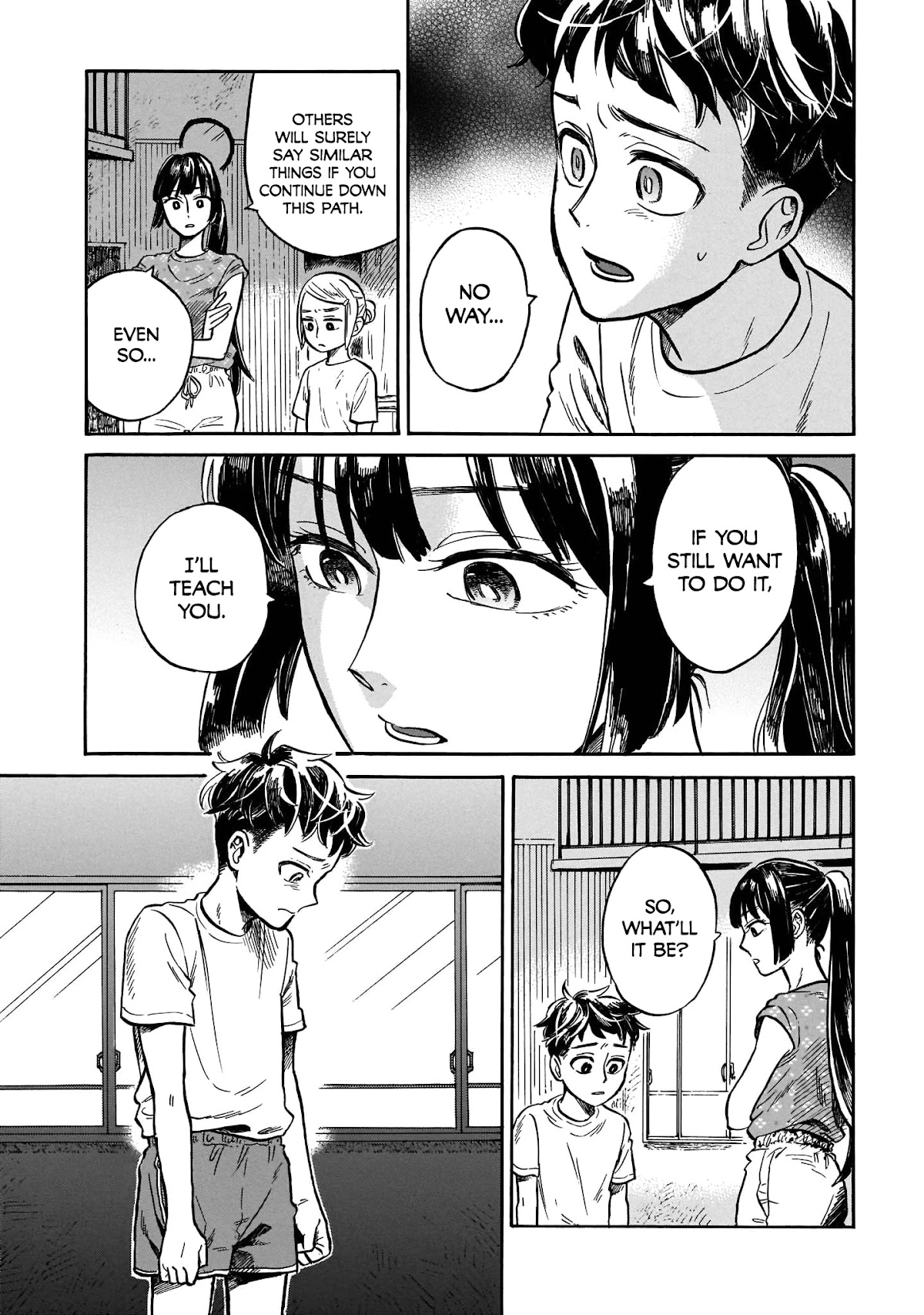 Dancing in the Evening Lull With My Ribbon Chapter 3 page 9 - Chapter 3: Even if They Laugh at Me